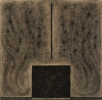 Fusain sur toile, 160 x 140 cm